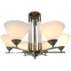 Large Original Bauhaus Art Deco Chandelier, 1930s / Functionalism