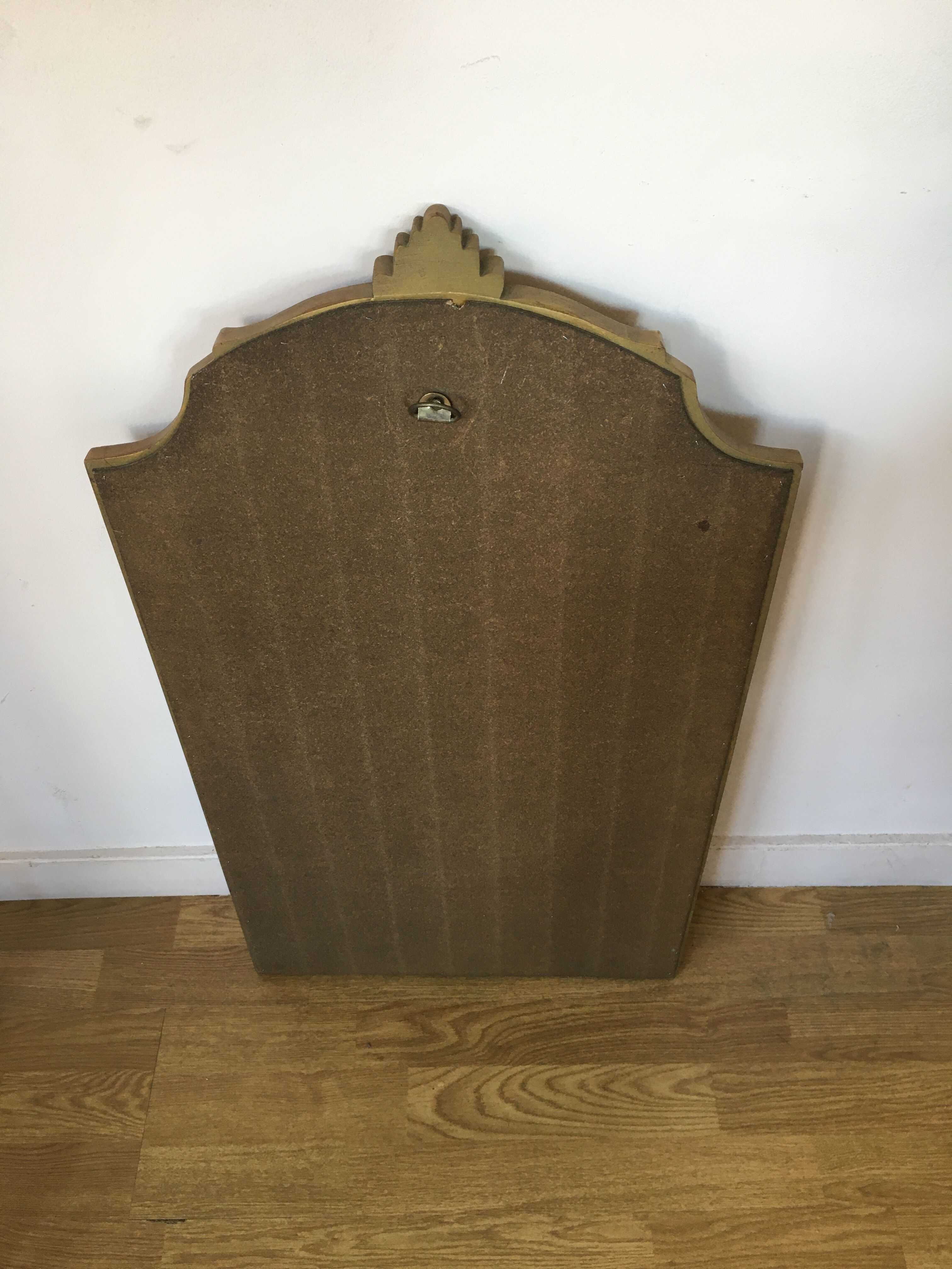 Gilded mirror French baroque style l44, 5 X h80 cm