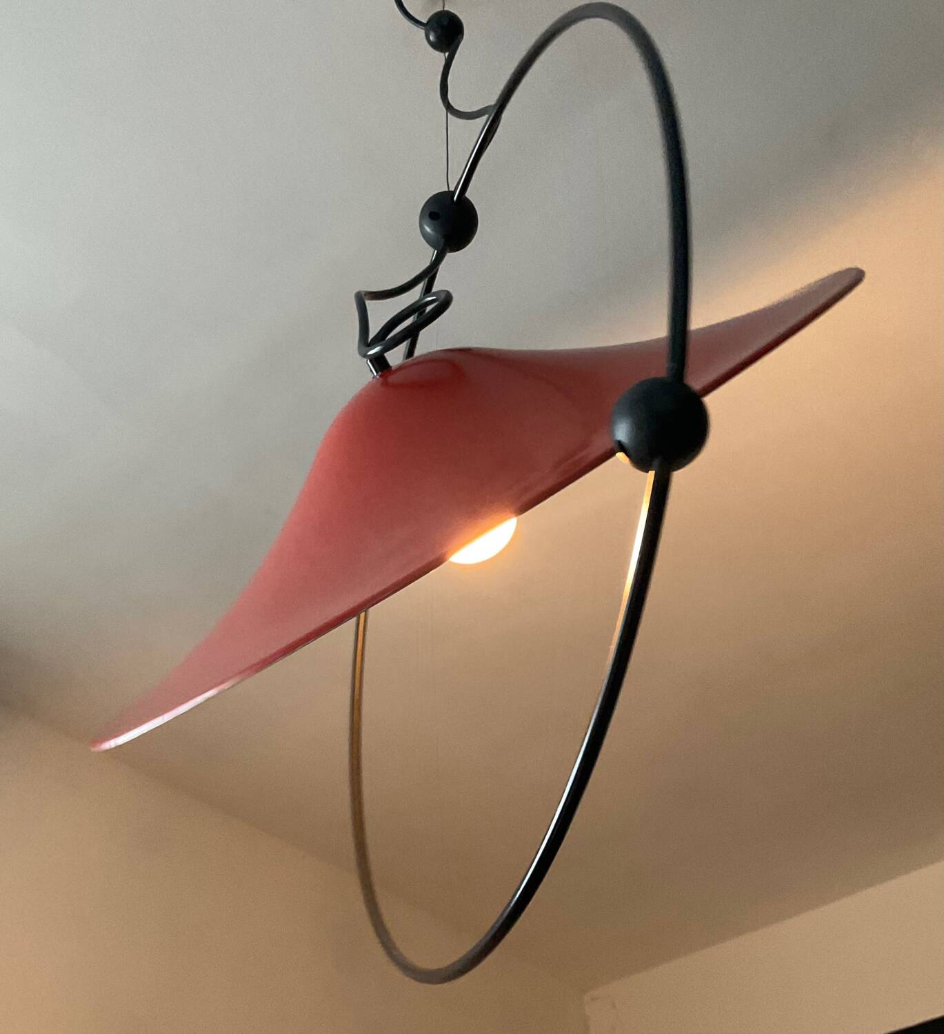Kahuzide Takahama pendant light for Sirrah from the 80s