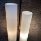 Maison Lunel wall light from the 60s in opaline and brass
