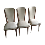 Trio of Monobloc chairs