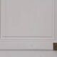Communication door h221xL90cm old paneled, molded, interior