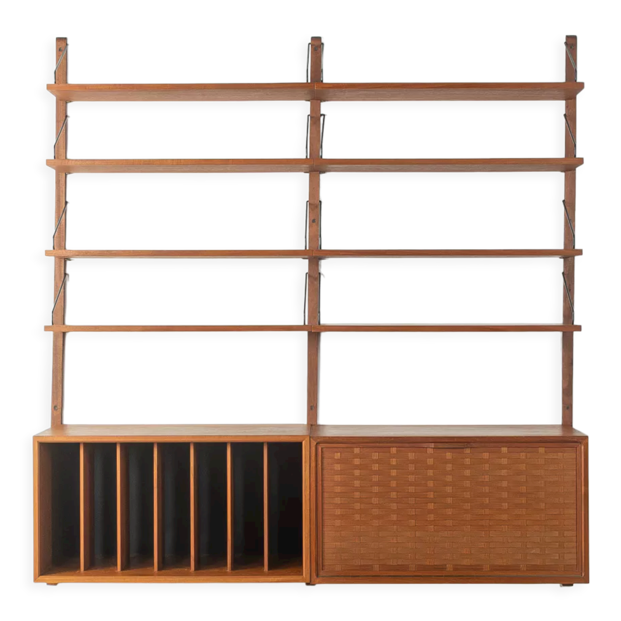 1950s wall shelf, Poul Cadovius