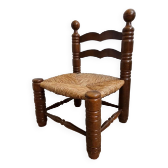 Fireplace chair in beech wood