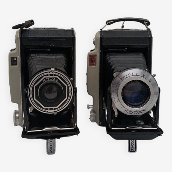 Appareils photos Kodak à soufflet  modèle 42 et modèle 10 .
