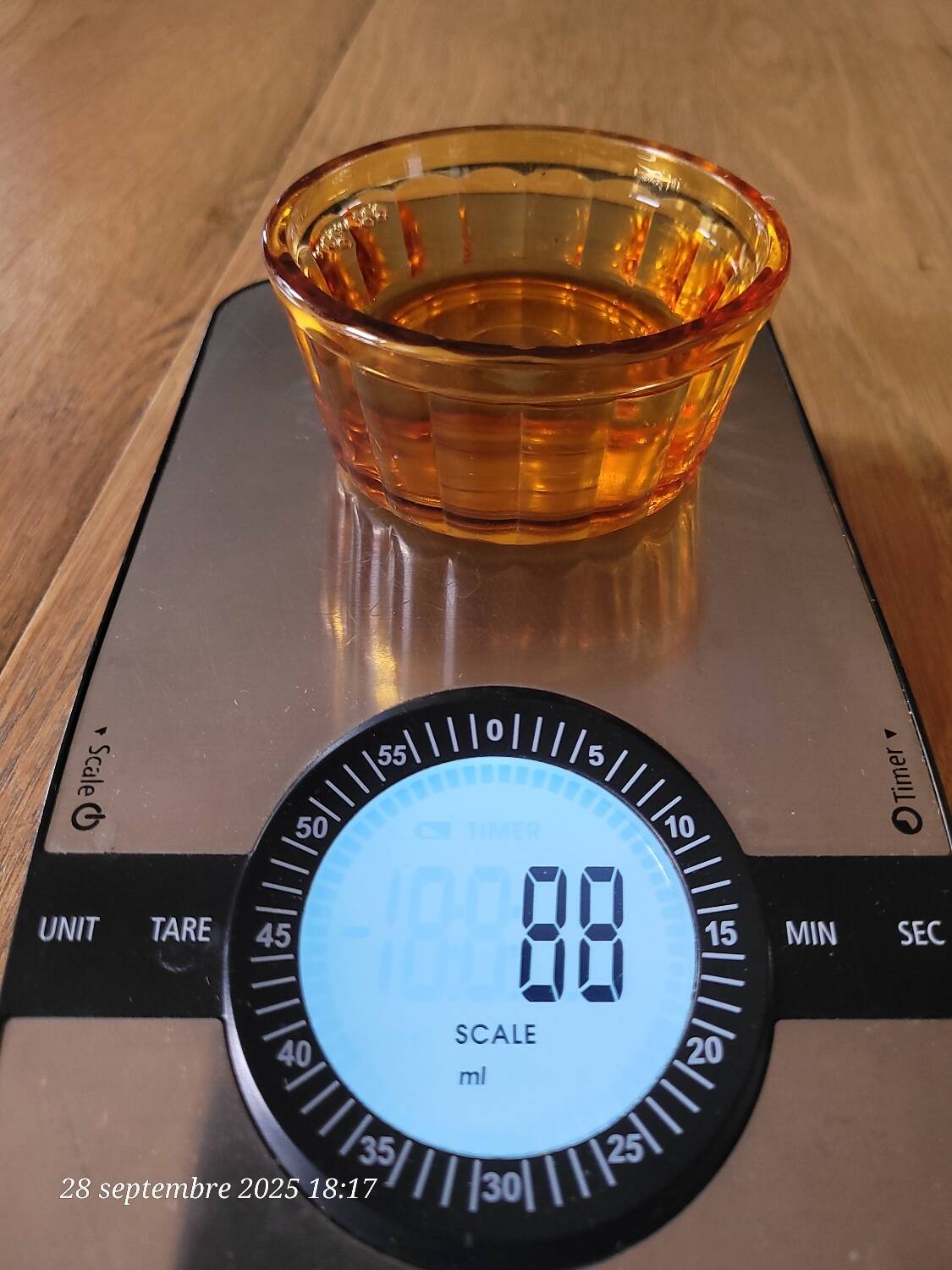 6 Vereco amber glass ramekins