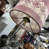 LAMP WITH LAMPSHADE.