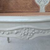 Salon Louis XV with double patinated cannage