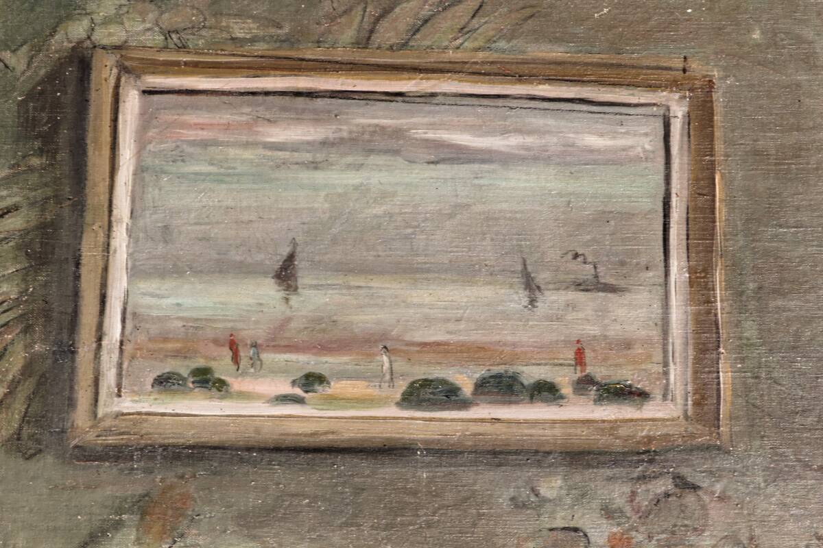 Monumental oil on canvas, post-Fauvist, 1925-1945.