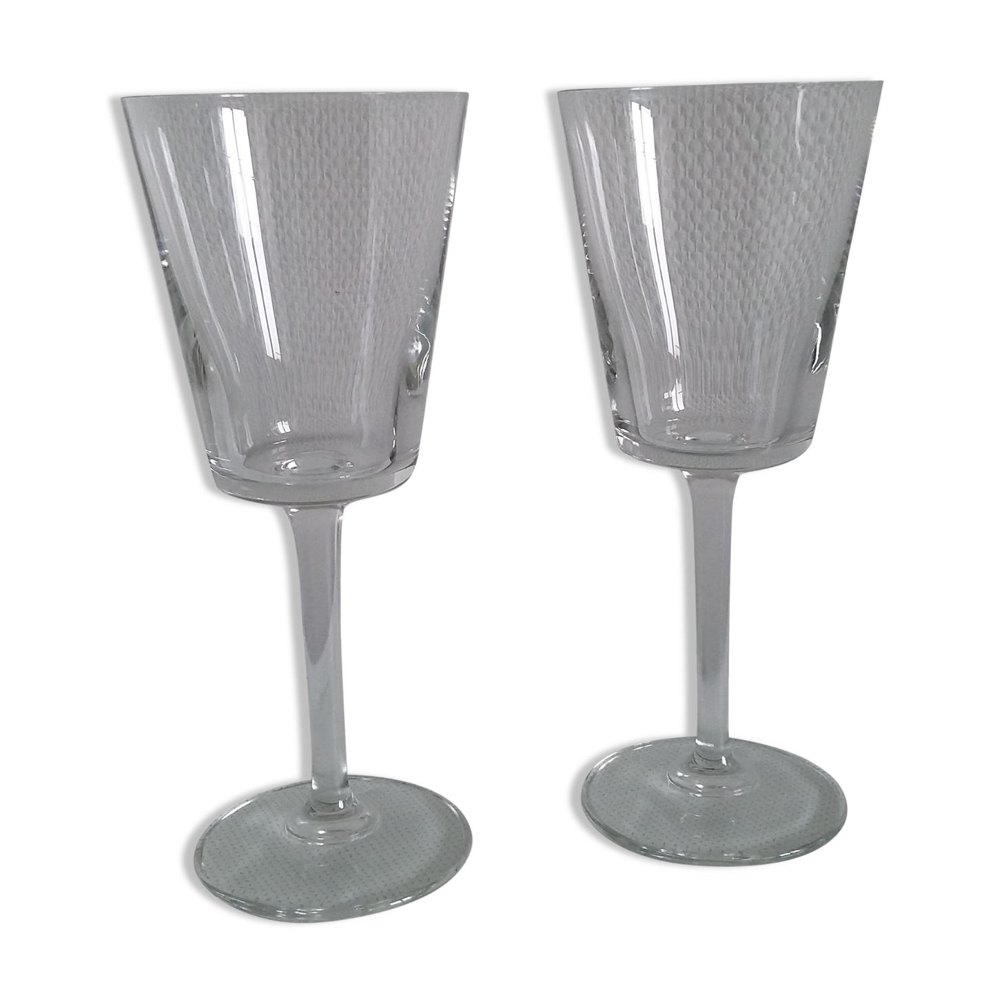 Duo of stemware