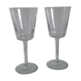Duo of stemware