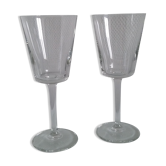 Duo of stemware