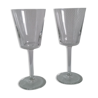 Duo of stemware