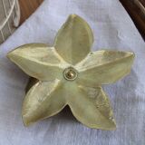 Golden candle holder