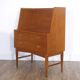Scandinavian vintage teak secretary 1960
