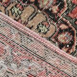 Classic Pattern Red & Green Vintage Runner Rug, 104x344Cm