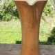 Pyrite stoneware water pitcher from France, 1960s/1970s