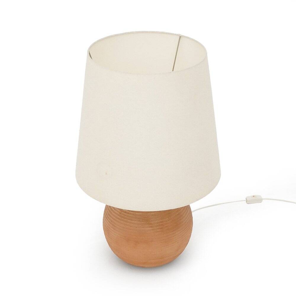 Ceramic table lamp by Ruggero Giangiacomi for La Bottega Il Punto, 1970s.