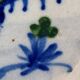 Large Vintage Hand-Painted Plate "Rooster and Foliage"