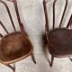 Série de 6 chaises bistrot vintage
