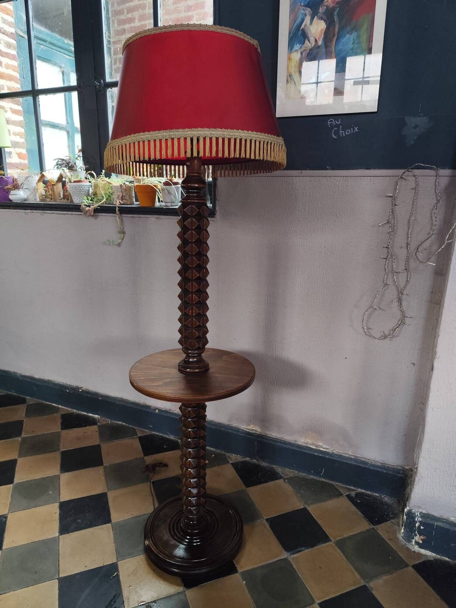 Street lamp in the style of Charles Dudouyt 1940