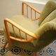 1/3 cocktail 50s/60s Scandinavian Danish velvet Chair