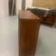 Rosewood bookcase with metal black legs, made in Denmark, 1960s