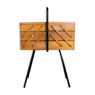 Worker, work box, metal and wood year 50-60