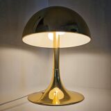 Lampe de table en laiton en forme de champignon, Italie, années 1970