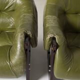 Percival Lafer MP97 pair of Lounge Chairs Brazil 1970s