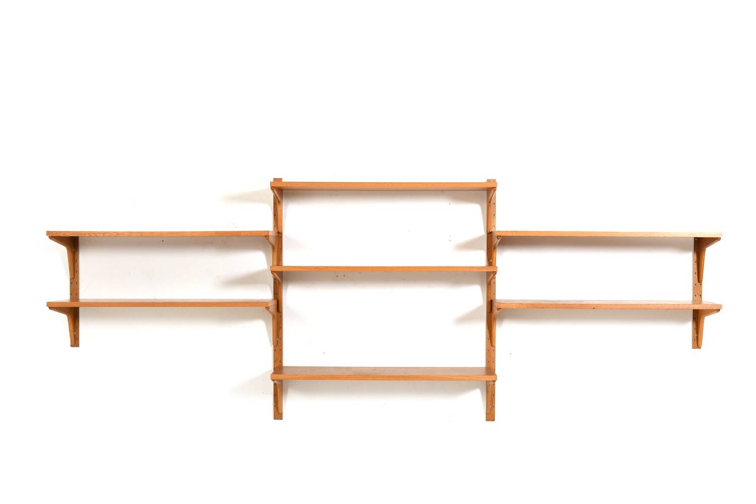Shelf System in Oak by HG Furniture Denmark 1960s