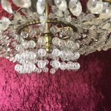 Chandelier basket pearls and tassels