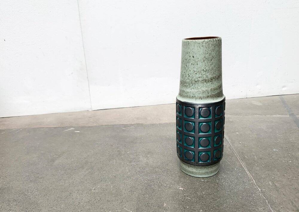 Mid-Century West German Pottery WGP Floor Vase from Scheurich, 1960s