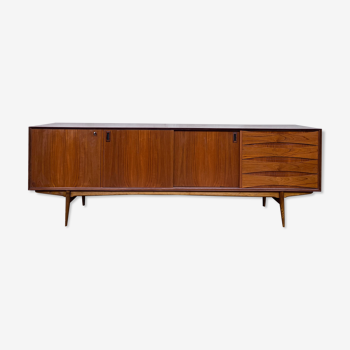 Enfilade scandinave en teck design 1950 1960