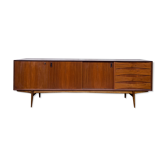 Scandinavian teak row design 1950 1960