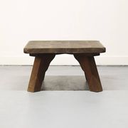 Brutalist Oak Coffee Table