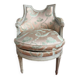 Fauteuil de coiffeur style louis XVI Type bergere