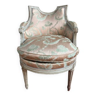 Fauteuil de coiffeur style louis XVI Type bergère