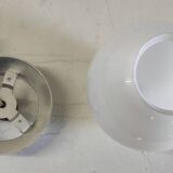 Opaline globe ceiling/wall light - mid. 20th century