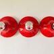 Three artemide "Teti" vico Magistretti sconces