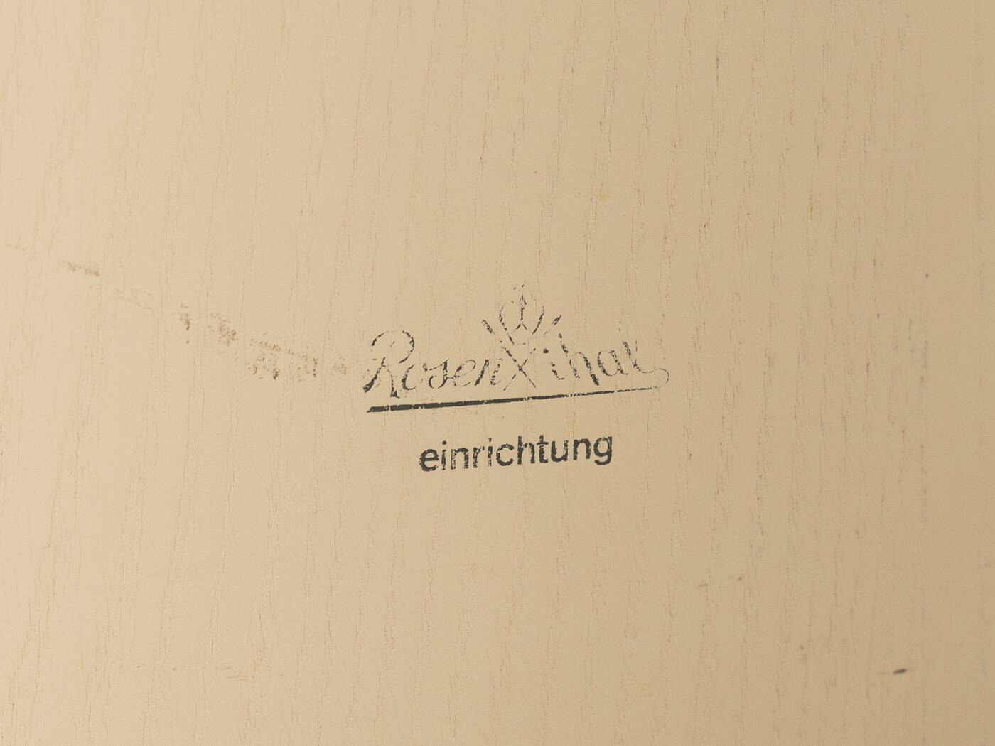 Quadrondo dining table, Erwin Nagel, Rosenthal