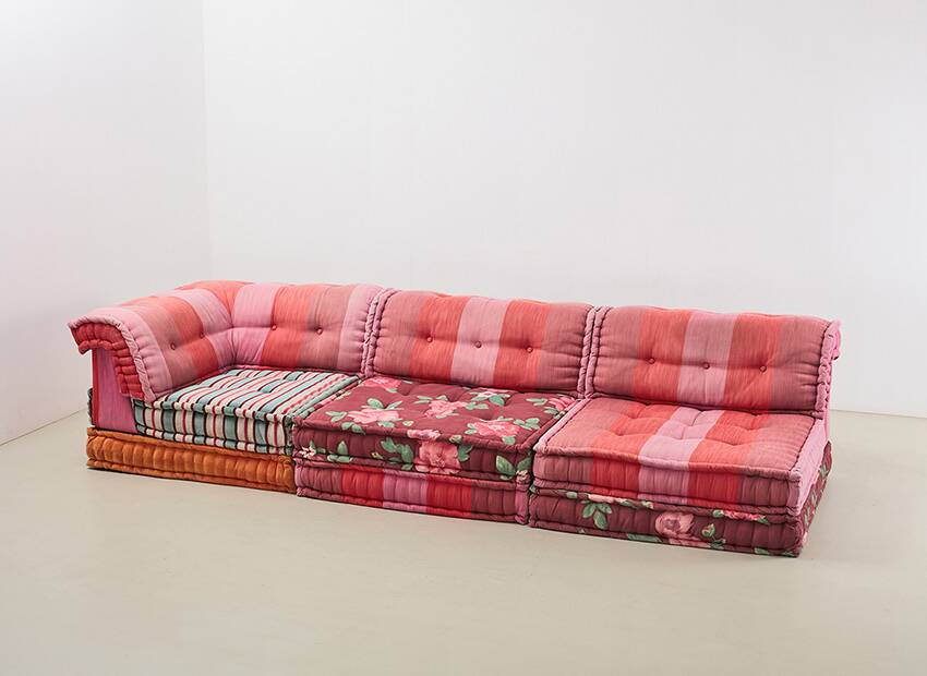 Canapé Mah Jong emblématique par Hans Hopfer pour Roche Bobois France 1971