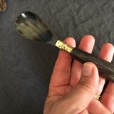 Set of 7 horn and wood spoons