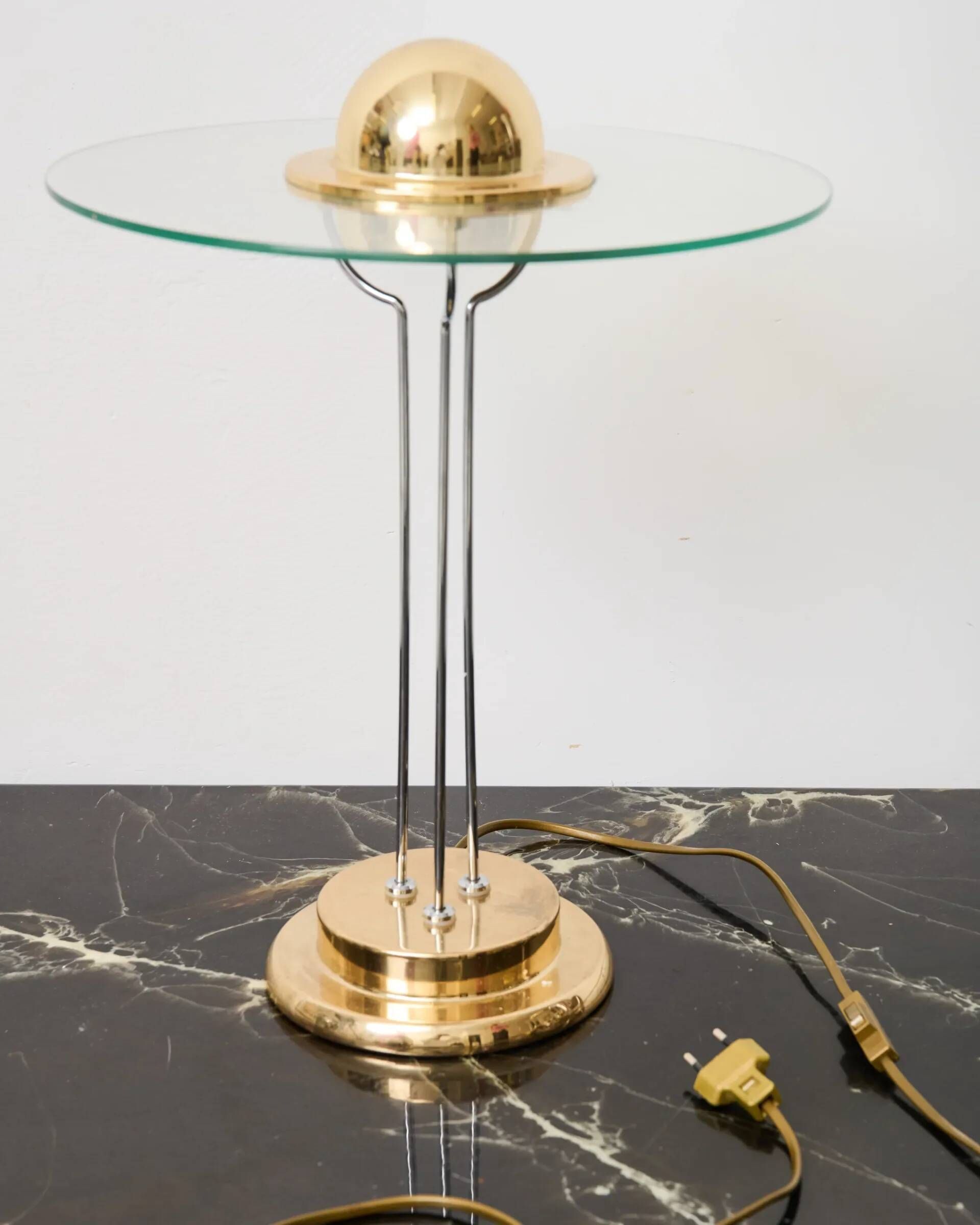 Lampe de table "Saturn UFO", Space Age, années 1980