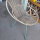 Vintage wicker armchair 1950/70