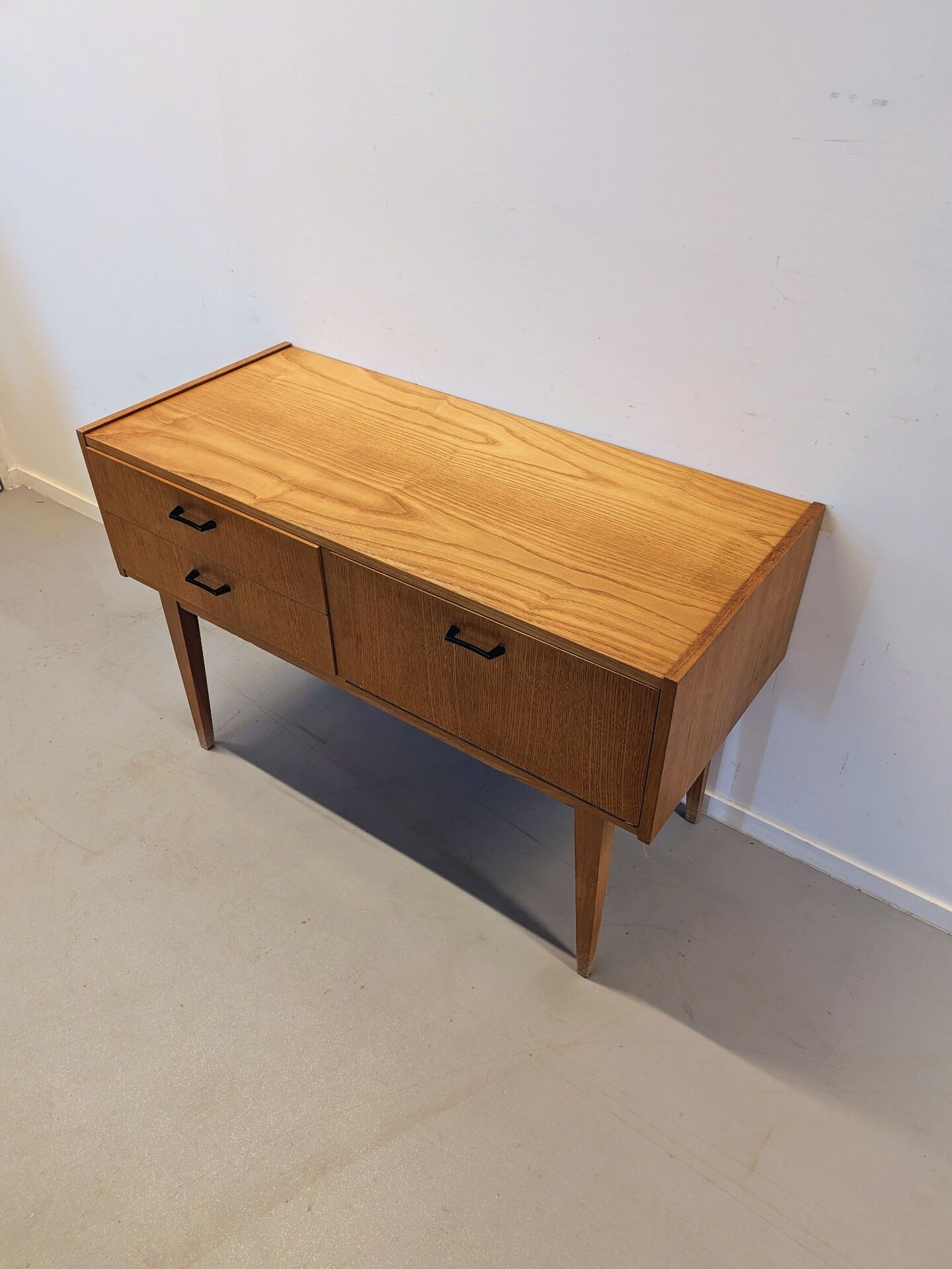 Vintage Scandinavian wooden sideboard / TV hi-fi unit