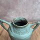 Vase Art nouveau Schäfer & Vater Jugendstil biscuit vert vers 1900