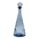Carafe "fonds marins" verre bleu – Empoli, 1970s