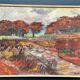 Original Swedish Oil on Panel – “Autumn” (1988) by Margit Birgersson – Vintage & Framed