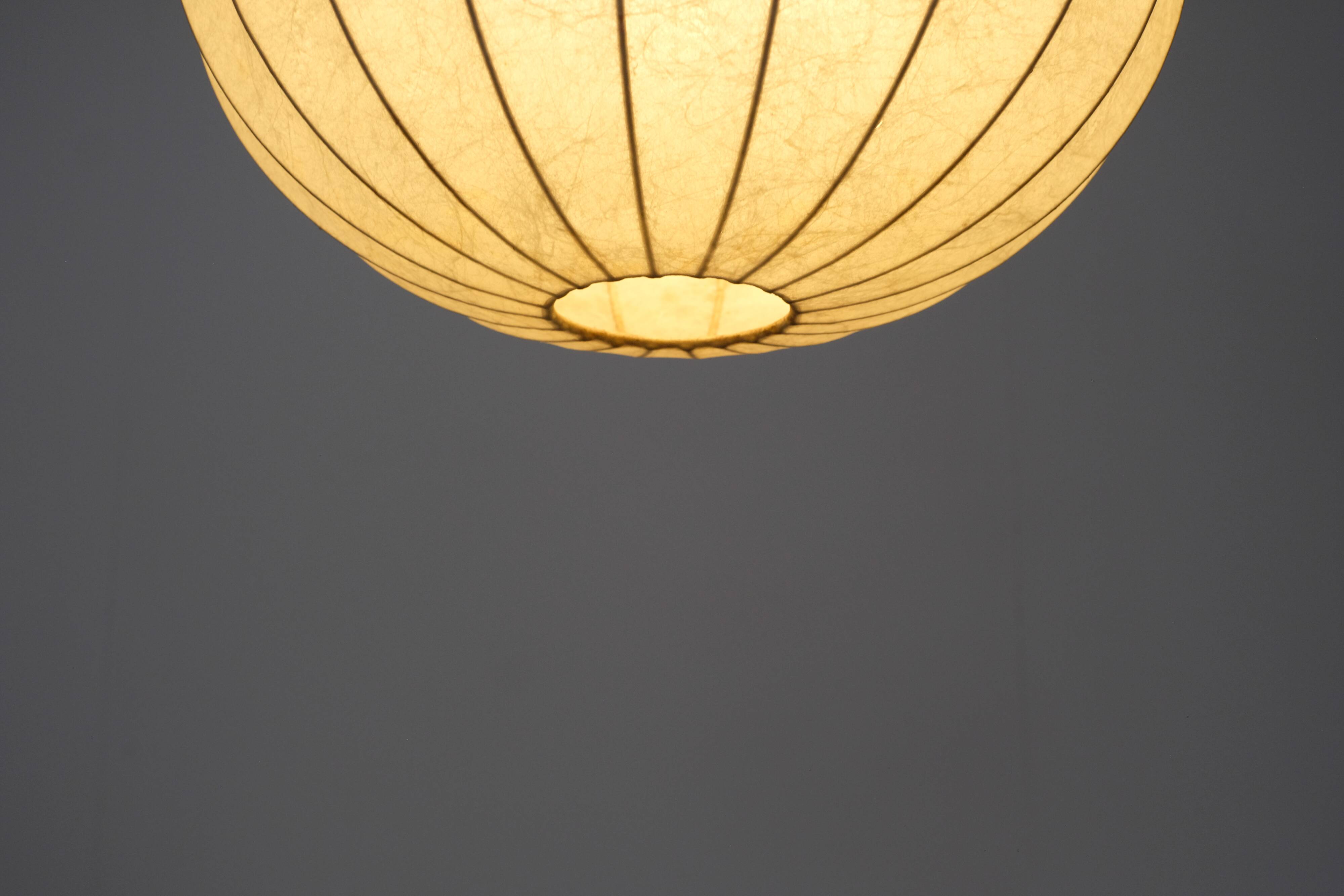 Cocoon pendant lamp by Achille and Pier Giacomo Castiglioni for Flos - 1960s